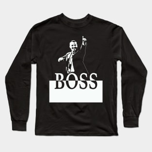 Celtic Boss Brendan Rodgers Glasgow Long Sleeve T-Shirt